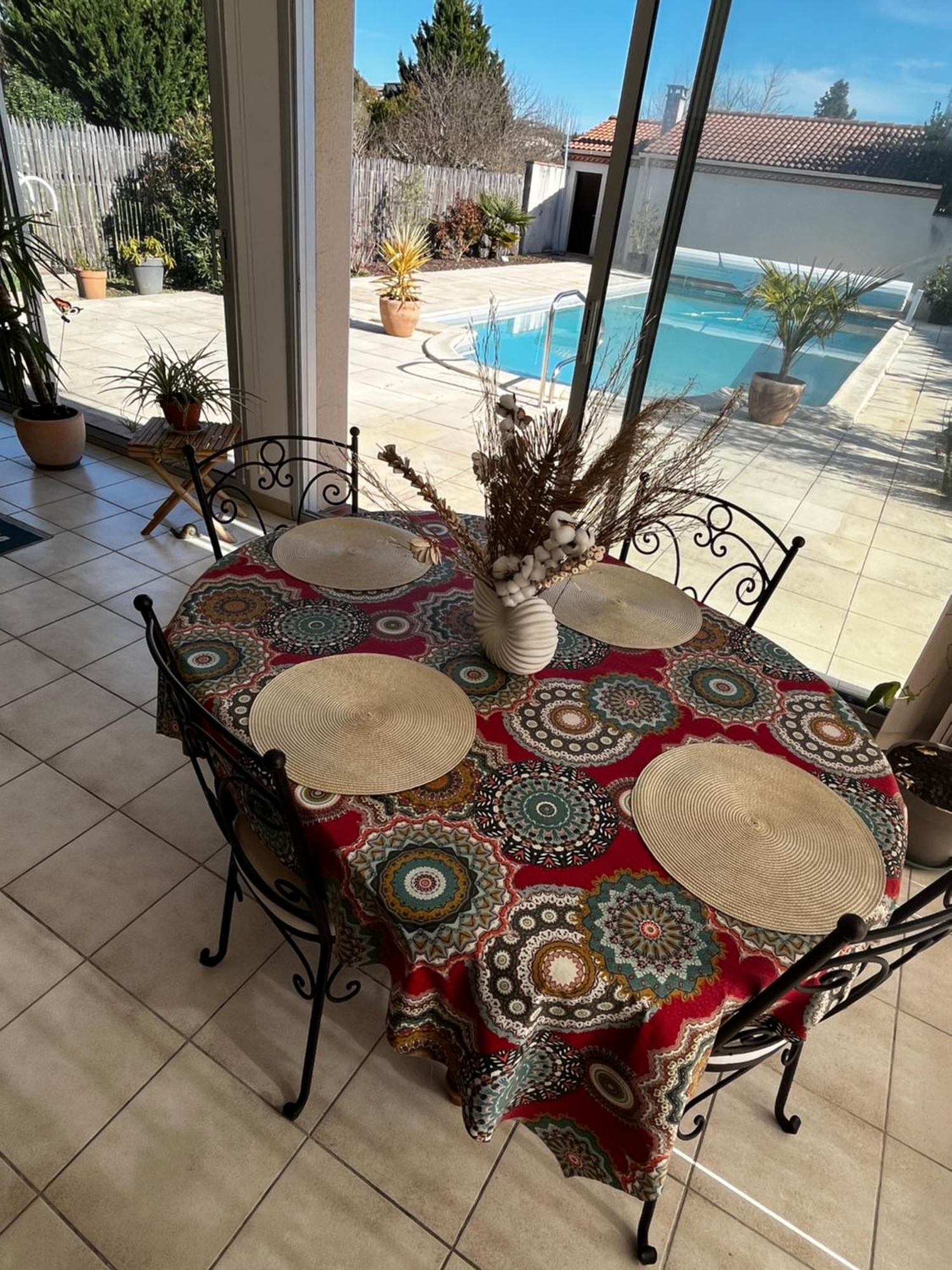 Les Voyages De Louison Bed & Breakfast Lavardac Bagian luar foto